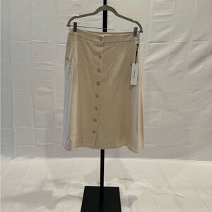 Button down A Line Calvin Klein skirt